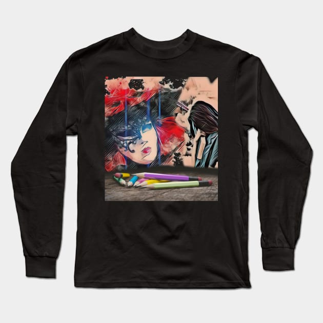 Art and science Long Sleeve T-Shirt by perfect x Shopping